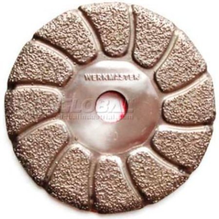 WERKMASTER ‚Ñ¢ Stone / Hardwood / Terrazzo Tooling / / 3" Vacuum Brazed 30G / 1 Pack 002-0661-00